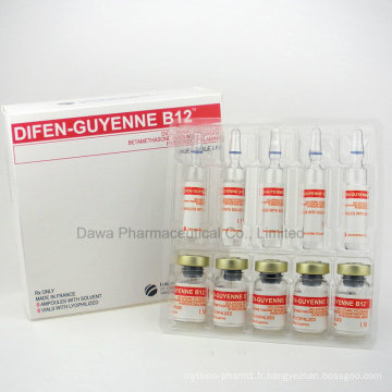 Difen-Guyenne B12 Injection Diclofénac Potassium Antipyrétique Analgésiques